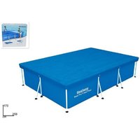 Trade Shop - steel pro poolabdeckung 259X170X61CM oberirdisch rechteckig 58105 - von TRADE SHOP TRAESIO