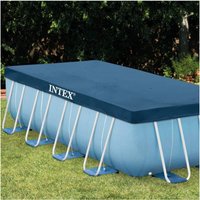 Trade Shop Traesio - Trade Shop - rechteckige polyethylen-poolabdeckung ultraframe 400X200CM 28037 - von TRADE SHOP TRAESIO
