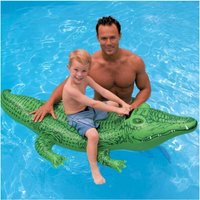 Trade Shop Traesio - Trade Shop - reiten krokodil aufblasbare kinderspiel 168 x 86 cm meer pool - von TRADE SHOP TRAESIO