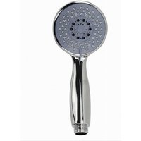 Trade Shop Traesio - Trade Shop - Runder Duschkopf, 19 x 8,5 cm, moderner Duschkopf, Badezimmer, Handbrause, 59566 - von TRADE SHOP TRAESIO