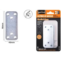 Trade Shop Traesio - Trade Shop - set mit 4 platten plattenverbindungsplatte 90X40X2,5MM mit mobilen schrauben 57135 - von TRADE SHOP TRAESIO