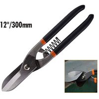 Trade Shop - gemeinschaft lamiere ferro 12' mit mul forbici taglio lungo dritto 30CM - von TRADE SHOP TRAESIO