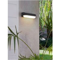 Trade Shop Traesio - Trade Shop - schwarze aussenwandlampe 12 watt warmes kaltes natürliches licht ES63 - Trade Shop Traesio - Trade Shop - schwarze aussenwandlampe 12 watt warmes kaltes natürliches licht ES63 - von TRADE SHOP TRAESIO