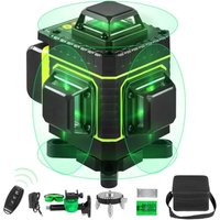 Trade Shop Traesio - Trade Shop - livella laser a verde 16 lines autolivellante 4X360° mit base von treppiede - von TRADE SHOP TRAESIO