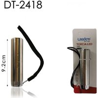 Trade Shop Traesio - Trade Shop - set mit 2 mini-led-taschenlampen 9,2 cm tragbare taschenlampe für camping DT-2418 - von TRADE SHOP TRAESIO