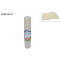 Trade Shop Traesio - Trade Shop - set 20 stück platzsets tnt roll tischdecken 30 x 40 cm beige - von TRADE SHOP TRAESIO