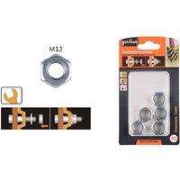 Trade Shop Traesio - Trade Shop - set pack 60GR. sechskantmutter schrauben grösse M12 mit gewinde 90855 - von TRADE SHOP TRAESIO
