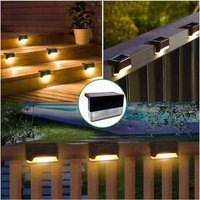 Trade Shop - Solar Gartenleuchte led Lampe Solarpanel Licht 3000K+RGB IP65 XGTJD-001KC - Trade Shop - Solar Gartenleuchte led Lampe Solarpanel Licht 3000K+RGB IP65 XGTJD-001KC - von TRADE SHOP TRAESIO