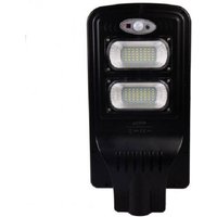 Trade Shop Traesio - Trade Shop - solarlampe led leuchtturm 40W kaltes licht 6500K integriertes panel IP65 SO-40W-SS - von TRADE SHOP TRAESIO