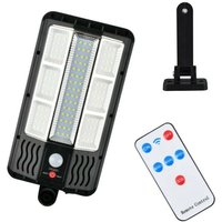 Trade Shop Traesio - Trade Shop - faro stradal pannello solare mit sensore telecomando 117 led smd TA146 - von TRADE SHOP TRAESIO