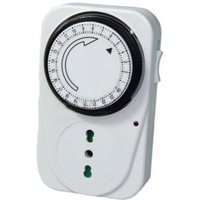 Trade Shop Traesio - Trade Shop - steckdose 24-STUNDEN-TIMER mit uhrzeitprogramm - von TRADE SHOP TRAESIO
