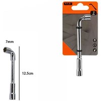 Trade Shop Traesio - Trade Shop - 7 mm chrom-vanadium-stahl sechskant-steckschlüssel 60228 - von TRADE SHOP TRAESIO