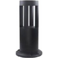 Trade Shop - Garten-Stufenleuchte Stehleuchte IP65 Aluminium Glas 12Watt ES59 Schwarz - Trade Shop - Garten-Stufenleuchte Stehleuchte IP65 Aluminium Glas 12Watt ES59 Schwarz - von TRADE SHOP TRAESIO