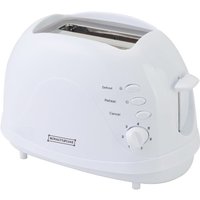 Trade Shop Traesio - Trade Shop - toaster für 2 scheiben 700 w 7 stufen auftaufunktion toast weiss - von TRADE SHOP TRAESIO