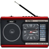 Trade Shop - tragbarer radio-akku usb-alarm Q-FM40 bluetooth-lautsprecher mit taschenlampe - Trade Shop - tragbarer radio-akku usb-alarm Q-FM40 bluetooth-lautsprecher mit taschenlampe - von TRADE SHOP TRAESIO