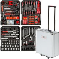 Trade Shop - cassetta trolley portatile equipmente mit 187 usen - von TRADE SHOP TRAESIO