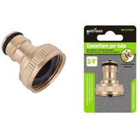 Trade Shop Traesio - Trade Shop - universal-hahnanschluss 3/4' schnellkupplung gartenschlauch 57053 - von TRADE SHOP TRAESIO