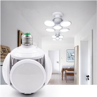 Trade Shop Traesio - Trade Shop - verformbare led kronleuchter lampe 60W kaltes licht 5 wege weiss E27 fassung ufo - Trade Shop Traesio - Trade Shop - verformbare led kronleuchter lampe 60W kaltes licht 5 wege weiss E27 fassung ufo - von TRADE SHOP TRAESIO