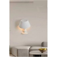 Trade Shop - lackierbare wandlampe aus gips in form einer wandleuchte E14-ANSCHLUSS GS-E84 - von TRADE SHOP TRAESIO