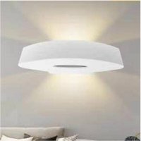 Trade Shop Traesio - Trade Shop - wandleuchte putz IP20 doppel-emission lackierbar led sockel R7S GS-E75 - von TRADE SHOP TRAESIO