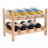 Trade Shop Traesio - Trade Shop - weinkeller aus holz mit 8 plätzen, modular, stapelbar - Trade Shop Traesio - Trade Shop - weinkeller aus holz mit 8 plätzen, modular, stapelbar - von TRADE SHOP TRAESIO