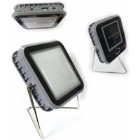 Trade Shop Traesio - Trade Shop - LED-Strahler, weißes Licht, Solarenergie, Camping, Garten, wiederaufladbare Powerbank - von TRADE SHOP TRAESIO