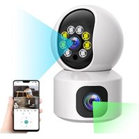 Trade Shop - wi-fi kamera doppel motorisierte überwachungskamera 360° IP44 app - von TRADE SHOP TRAESIO