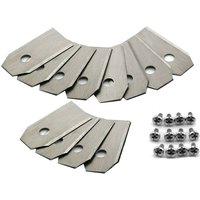 12x Trade-shop Messer Edelstahl-Klingen 35mm mit Schrauben für Mähroboter ersetzt 4087-20, 502 12 78-02, 535 13 87-02, 535 13 88-02, 577 60 64-02 12x Trade-shop Messer Edelstahl-Klingen 35mm mit Schrauben für Mähroboter ersetzt 4087-20, 502 12 78-02, 535 13 87-02, 535 13 88-02, 577 60 64-02 von TRADE-SHOP