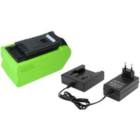 Trade-shop - 2in1 Set: Li-Ion Akku 40V / 3000mAh + Schnellladegerät für Greenworks 21107 21332 21362 21242 21302 2100702 2100202 Rasentrimmer 40V Trade-shop - 2in1 Set: Li-Ion Akku 40V / 3000mAh + Schnellladegerät für Greenworks 21107 21332 21362 21242 21302 2100702 2100202 Rasentrimmer 40V von TRADE-SHOP