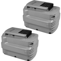 2x Hochleistungs Ni-MH Akku 24V / 3300mAh für Dewalt DC-222-KA DC-222-KB DC-223-KA DC2-23-KB DC-224-KA DC-224-KB DW-004 DW-004-K DW-004-K-2 von TRADE-SHOP