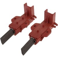 2x Schleifkohlen Kohlestifte Schleifbürsten Kohlebürsten Motorkohlen 5x12,5x32mm 6,3mm amp mit Halter für Welling-Motoren für Waschmaschine von TRADE-SHOP