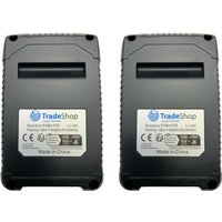 Trade-shop - 2x Li-Ion Akku 18V / 5000mAh für Einhell gc-lc 18/20, gc-sc 18/28, gc-sc 36/31, ge-cf 18/2200, ge-cg 18 Li Solo, ge-cg 18/100, te-js Trade-shop - 2x Li-Ion Akku 18V / 5000mAh für Einhell gc-lc 18/20, gc-sc 18/28, gc-sc 36/31, ge-cf 18/2200, ge-cg 18 Li Solo, ge-cg 18/100, te-js von TRADE-SHOP