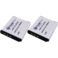 Trade-shop - 2x Li-Ion Kamera-Akku 3,6V kompatibel mit Fujifilm FinePix F605EXR F660EXR F665EXR F750EXR F770EXR F775EXR F800EXR F820EXR F850EXR von TRADE-SHOP