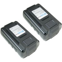 Trade-shop - 2x Premium Li-Ion Akku 36V / 4000mAh / 144Wh für Al-Ko lbv 4090 Akku-Laubsauger Moweo 46.5 Li sp Akku-Rasenmäher von TRADE-SHOP