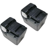 2x Trade-shop Hochleistungs Li-Ion Akku 36V / 3000mAh für Hitachi Hikoki DH36DBQL ml 36DAL ml 36DL ML36DAL ML36DL rb 36DL bsl 36 bsl 3620 von TRADE-SHOP