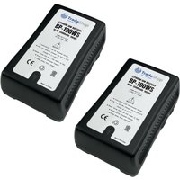 2x Trade-shop Li-Ion Akku V-Mount 14,4V 13400mAh 190Wh mit D-Tap usb Ausgang für Sony BVW-505 BVW-507 BVW-550 BVW-570 BVW-590 BVW-D600 DCR-50 DCR-50P von TRADE-SHOP