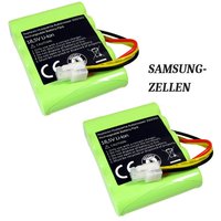 Trade-shop - 2x Premium Li-Ion Akku 18,5V / 2600mAh für Gardena R100Li, R130Li, R160Li (2016, 2017, 2018), Sileno, Sileno+ / mit SAMSUNG-Zellen von TRADE-SHOP