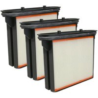 Trade Shop - Trade-Shop Polyester-Faltenfilter Nassfilter Kassette Kartusche kompatibel mit Starmix isc L-1650 top, isc Batrix l 36-18V, m 36-18V von TRADE SHOP