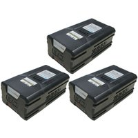 3x Trade-shop Li-Ion Akku 80V 4000mAh kompatibel mit Stiga Combi 43 ae, 43 s ae, 48 ae, 50 s ae Multiclip 47 s ae, 50 ae, 50 s ae, Pro 50 s ae von TRADE-SHOP