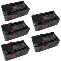 5x Trade-shop Premium Li-Ion Akku, 36V / 6000mAh Ersatz für Hilti 401594, 2018896, B36/2.6, B36/3.0, B36/3.3, B36/5.2, B36/6.0, te 500-A36, wsc 70 von TRADE-SHOP