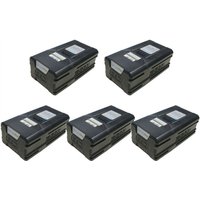 5x Trade-shop Li-Ion Akku 80V 5000mAh kompatibel mit Greenworks Kettensäge GD80CS50, Laubbläser GD80BL, Ladegerät G80UC, Heckenschere GD80HT 5x Trade-shop Li-Ion Akku 80V 5000mAh kompatibel mit Greenworks Kettensäge GD80CS50, Laubbläser GD80BL, Ladegerät G80UC, Heckenschere GD80HT von TRADE-SHOP