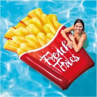 Trade Shop - aufblasbare insel matratze druck pvc meer schwimmbad 175 x 132 cm - von TRADE SHOP