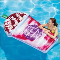 Trade Shop - aufblasbare insel matratze slush druck pvc meer pool 198X107 cm - von TRADE SHOP