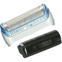 Hochwertiges Kombipack Scherfolie 20s + Klingenblock für Braun 65734707 Typ 5734 CruZer3 Z50, 65734708 Typ 5734 CruZer2 Z40 / Scherblatt + Messer von TRADE-SHOP