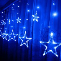 Led Lichterkette Beleuchtung Stromanschluss Stromkabel 8 Modelle Große Auswahl Innen Aussen Party Drahtlichterkette Meteor Regen - Blau von TRADE-SHOP