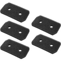 Trade-Shop Schaumstoff-Filter Schwammfilter für Bosch WTH85280AT/04 WTH85281NL WTH85290BY/04 WTH85290FF WTH85291FG WTW855H0BY/04 Trockner - 5 Stück von TRADE SHOP