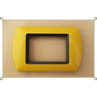 Trade Shop - ABS PLACCHETTE COMPATIBILI FÜR MASTER MODEL PLACCA COPRIPRESE - Gelb von TRADE SHOP
