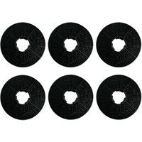 Trade-Shop Aktivkohle-Filter für Rosieres 36901050 36901051 36901052 RHT63002LPN RHT63002LRB RHT632002LIN, Candy CCE19/2X 36900441 CCE60NN 36901018 von TRADE-SHOP