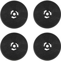 Trade-Shop Aktivkohlefilter 110 x 25mm kompatibel mit Respekta CH21060S, CH21060SB, CH21060WB, CH33060SB, CH33060WB Dunstabzugshaube - 4 Stück von TRADE-SHOP