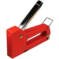 Trade Shop - HANDHEFTER 4-8MM 0,7MM CHROM MIT KLAMMERSPITZEN FÜR ZIMMERMANNSKLAMMERN - von TRADE SHOP